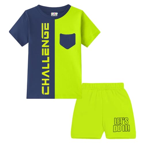 Image of Kuchipoo Boys Regular Fit Cotton T-Shirts and Shorts Set