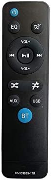 Audio System Remote Control Compatible For Panasonic Home Theater - Black