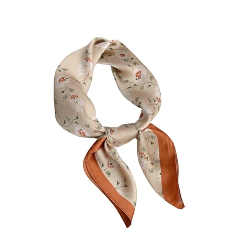 Image of Printed Poly Silken feel Scarf Stole for Women | Stylish, Soft, & Lightweight | Satin Feel Neck Scarf, Hair Scarf, Head Scarf for Women