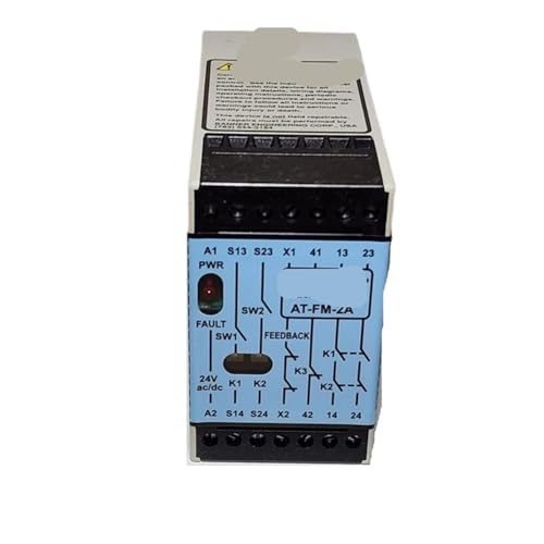 Relais de sécurité AT-FM-2A avec coupure rapide 24 V et double canal