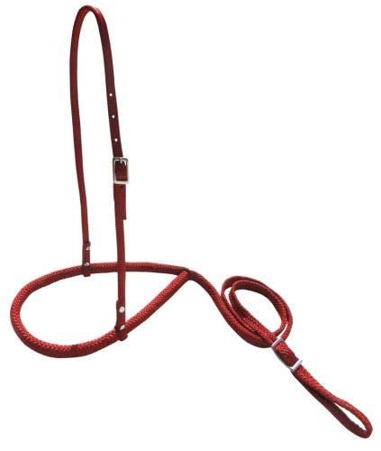 Museau De Pâturage Réglable SHOWMAN - Nylon Noir - Pour Chevaux - Réf. 23335