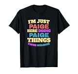 Cute and Adorable Paige First Name Stuff