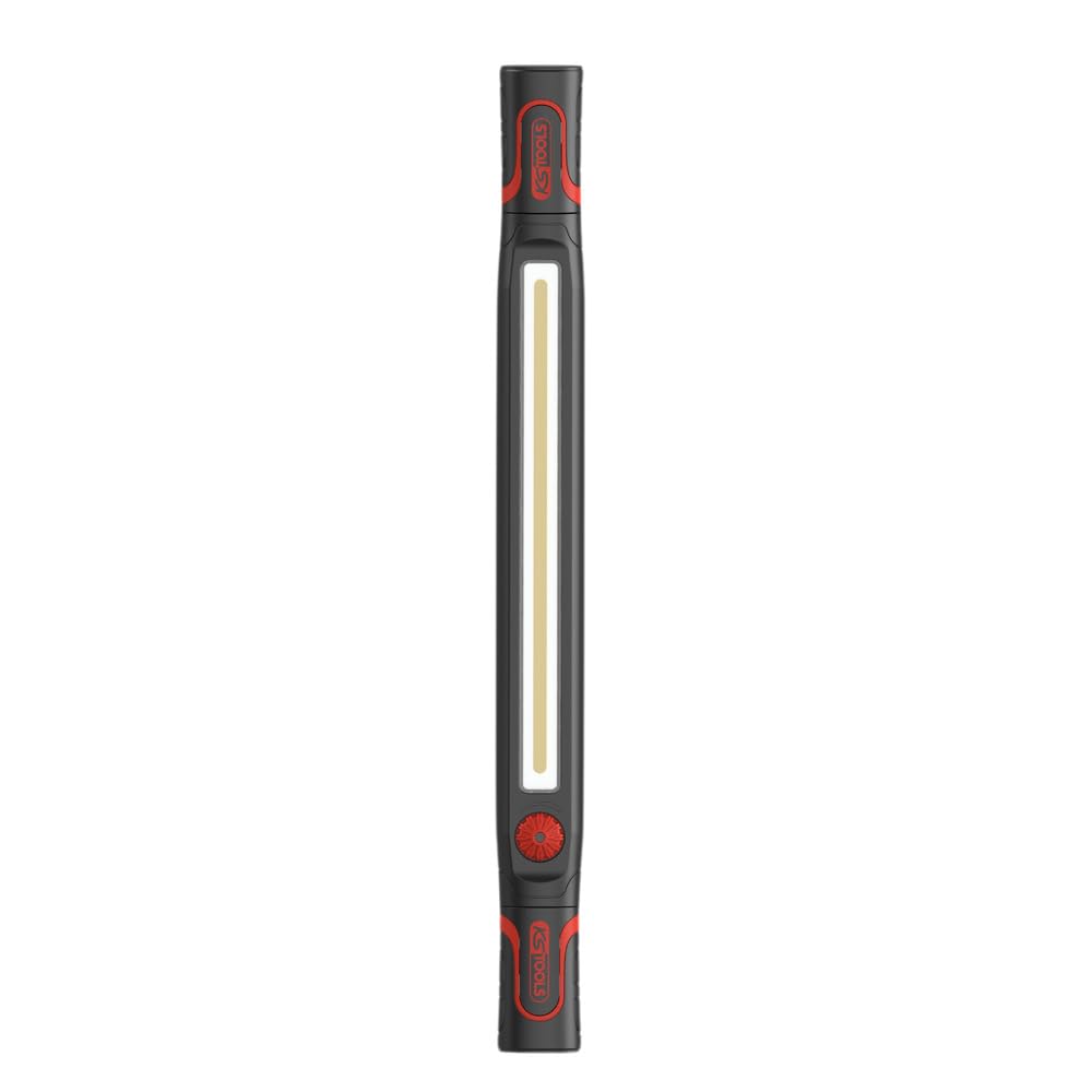 KS TOOLS - 150.4327F - Długi obrotowy odtwarzacz - Lampa magnetyczna 600 lumenów - bardzo wydajna lampa robocza - pałąk led - ładowalna ładowarka Led