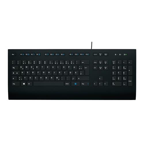 Logitech K280e Pro Kabelgebundene Business Tastatur für Windows, Linux und Chrome...