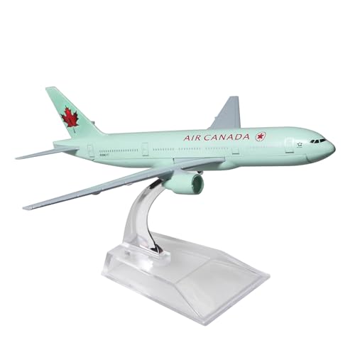 Image of Breatoi ! Diecast Aeroplane Scale Model: (Air Canada B777 (16 cm)), 6 +, Green