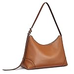 S-ZONE Genuine Leather Purses for Women Shoulder Bag Hobo Bags Handbags Adjustable Strap