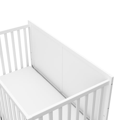 Graco Melrose 5-in-1 Convertible Crib with Drawer, White - image 8