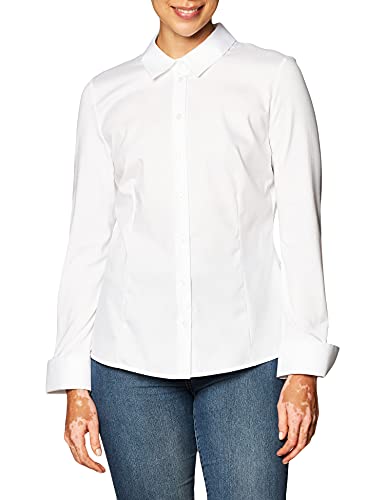 Calvin Klein Women's Knit Combo Blouse with Collar2