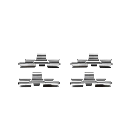 Image of Detroit Axle - Rear Brake Pads for Dodge Durango Ram 1500 Classic Chrysler Aspen, Ceramic Brake Pads w /Hardware Replacement