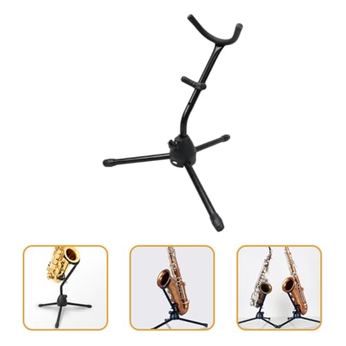 Support pliable pour saxophone alto léger avec base stable