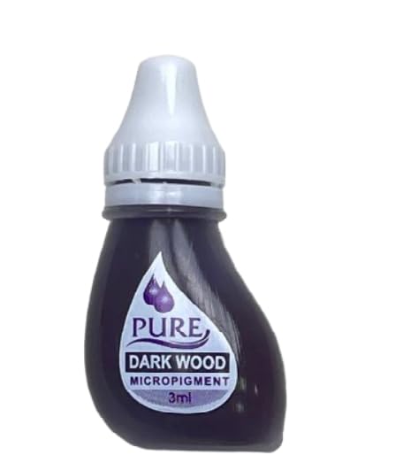 BIOTOUCH Micropigment Pure Dark Wood for Permanent Makeup Cosmetic Tattoo Ink Lip Eyeliner 3ml, Bottle of 3ml-image-23