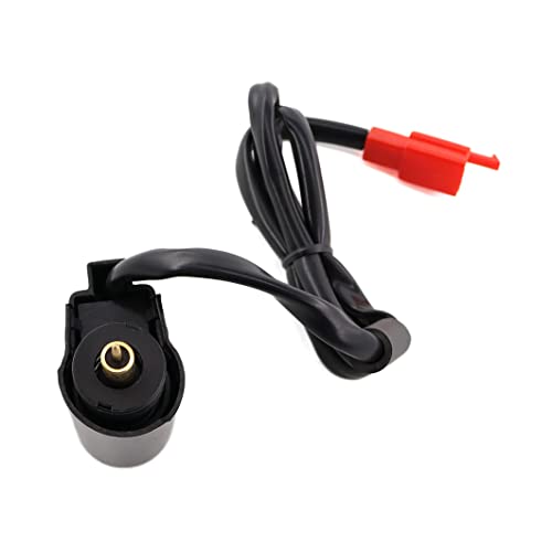 MCHNIC E-Choke Kaltstart und 2-Pin Stecker für Peugeot Speedfight 1 2 AC LC 50 Buxy Zenith Kymco -Agility 50 4T KG10SA für 4-Takt 50ccm bis 150ccm Roller Vergaser und GY6 oder Minarelli Motor
