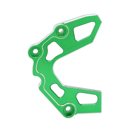 Sprocket chain cover protector de piñón Kawasaki KLX110 guard de aluminio verde 7