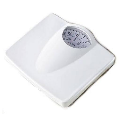 Salter 691 Mechanical Bathroom Scale, White