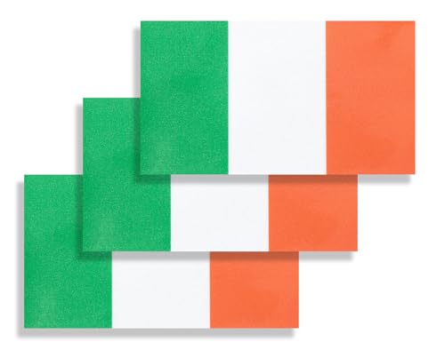 TMHTMH Ireland Flag Car Stickers 3x5