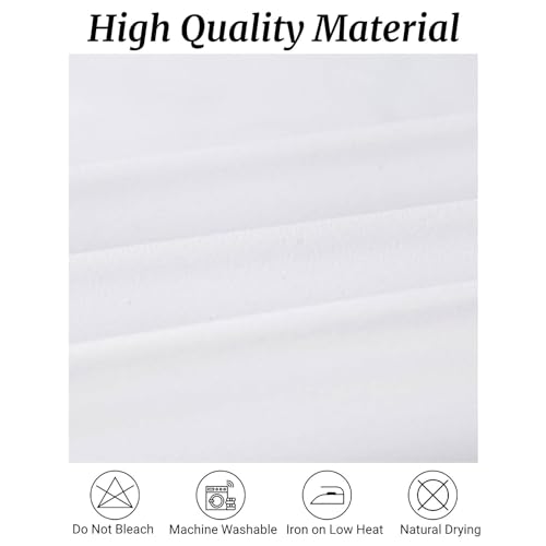 Fokitut 6 Pack Rectangle Tablecloth, 60X102 Inch, Stain Resistant And Wrinkle Polyester Table Cloth thumb #1