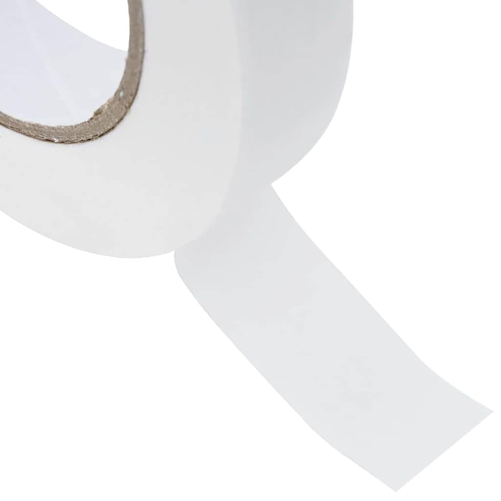 Malerklebebänder 6 Stück Weiß 19 mm x 50 m Papier, Malerkrepp Abdeckband für Innen und Außen, rückstandsfrei, scharfe Kanten bei Renovierung an Wand, Boden, Tür, Fenster
