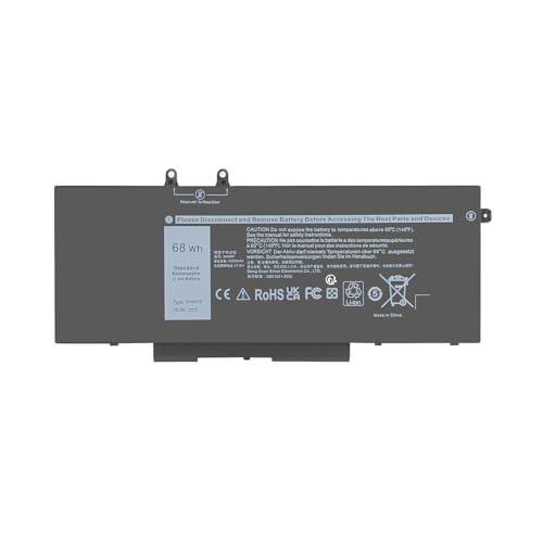 Shentec 3HWPP Batería para DELL Latitude 14 5401 5411 15 5501 5511 Precision 3541 3551 17 7500 7506 2 en 1 Black Edition Series 03HWPP N2NLL 1VY7F 01VY7F 3HWPP N2NLL 1VY7F 3HWPP YNXM