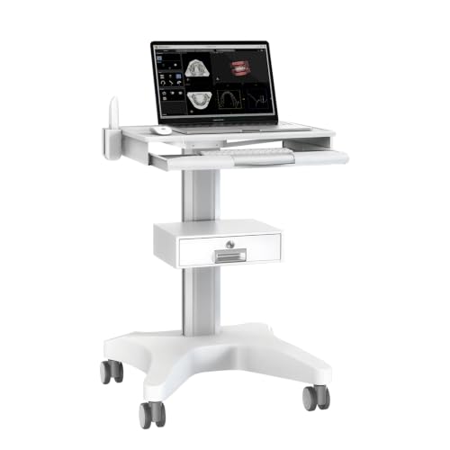 GZGKRP Dental Intraoral Scanner Cart with Detachable Holder, Height...
