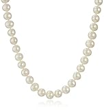 14k Gold AA-Quality Freshwater Cultured Pearl Strand Necklace, 16-60