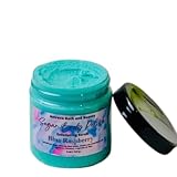Amreva Bath and Beauty Exfoliating Body Scrub, Shea Butter Whipped Sugar Body Polish, (Blue Raspberr
