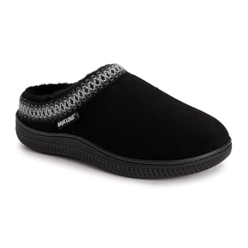 MUK LUKS Women's Jordi Clog, Black, XL - image 1