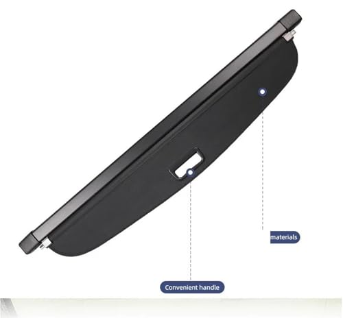 Cubierta retráctil maletero Toyota Prius 2016-2022 accesorios coche 4