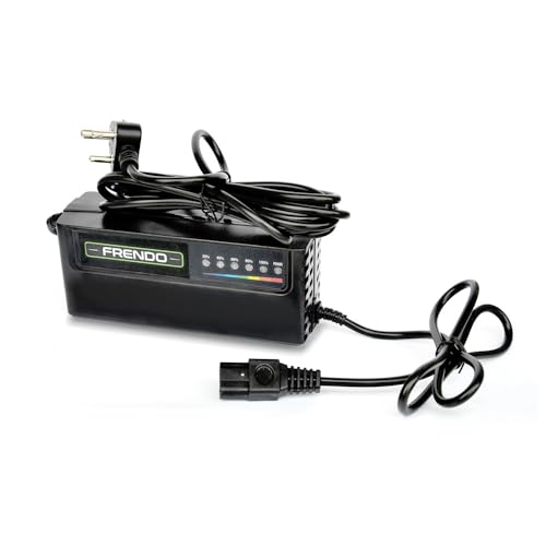 Image of 60V 4A Waterproof EV Electric Scooter Lead-Acid & Graphene Battery Charger | Compatible with 60V (5x12V) Batteries | 3-Pin Connector | Heavy-Duty Fast Rapid Charging (Black)