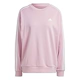 sudadera adidas mujer con hoodie rosa/azul marino Sudadera W LNGWR SWT ROSAUT/BLANCO