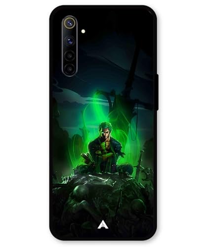 Image of Premium Anime 1 Case for Realme 6 (Glossy Finish) Soft-Touch Metal TPU Back Cover, Shockproof, Designer, Aesthetic Mobile Phone Case