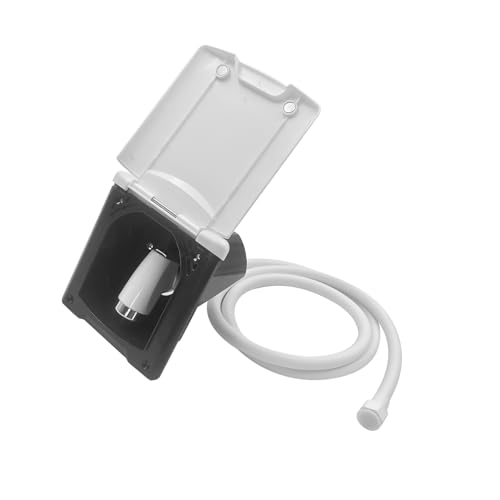 Adaptateur entrée d'eau avec couvercle rabattable 180 degrés pour loisirs