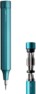 HOTO P1 - Screwdriver Sets, 24-in-1 Mini Screwdriver Set, Precision Screwdriver Set with 24 pcs Tough S2 Alloy Steel Bits, Manual Pen Shape Screwdriver, Dark Turquoise