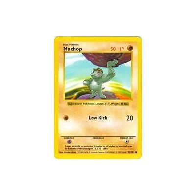 Buy Pokemon - Machop 52102 - Base Set Online Costa Rica | Ubuy