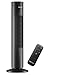 Pro Breeze® 30" Tower Fan, Ultra Quiet Operation, 7-Hour Digital Timer, Remote Control, 3 Cooling Fan Modes & LED Light Indicator - Powerful & Energy-Efficient Electric Fan for Home and Office - Black