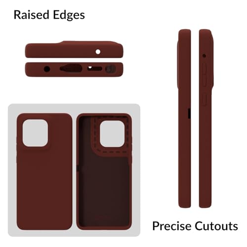 Image of SPRIG Compatible with Moto Edge 60 Stylus Premium SilkTone Back Cover Drop Tested Shock Proof Mobile Case for Men, Women, Boys and Girls with Camera Protection (Dark Brown)