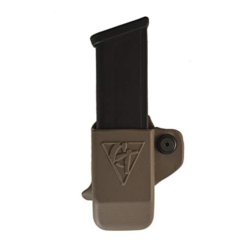 Comp-Tac Single Mag Pouch Owb Kydex, 4 - Glock 9/40.45 Gap - Darkearth - Lsc (Right Hand Shooter) (C62104000Lden) #TOP25