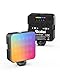 LED Videoleuchte, Rollei Lumis Mini RGB Kamera Licht 360 Farben 2500~9000K CRI 95+ Fotolampe Dauerlicht Fotografie Professionelle mit Akku für Makro Aufnahmen Produktfotografie und YouTube Vlogs