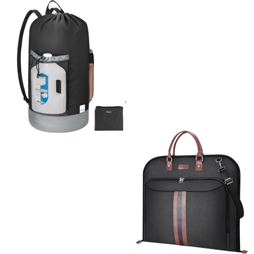 BALEINE Travel Garment Bag + 120L Laundry Backpack