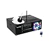 EUROLITE NSF-250 LED DMX Hybrid Spray Fogger | DMX-Nebelmaschine mit 1000 W, LED-Beleuchtung, senk-/waagerechtem Ausstoß