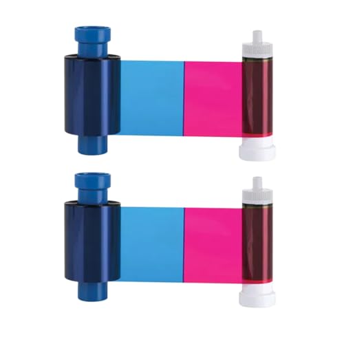 Image of Bodno 2 x Magicard 600 Printer MB300YMCKO Color Ribbon - YMCKO - 300 Prints Software Demo Card