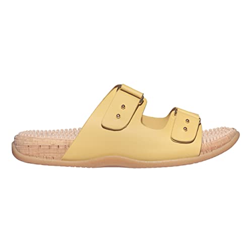 Revs Shiel Reflexology & Acupressure Massage Sandals, Adjustable Strap, Cushion Comfort, Arch Support.2