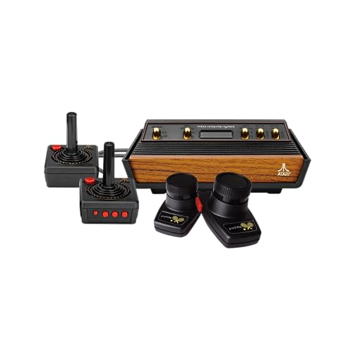 Atari Flashback 12 Gold Retro Game Console for HD TV with 130 Classic Games, Controllers