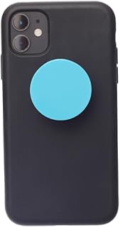 مقبض ومسند موبايل بلاستيكي ذاتي اللصق وقابل للطي مع جزء علوي قابل للتبديل متوافق مع آيفون وأندرويد من جي-باور- بيبي بلو