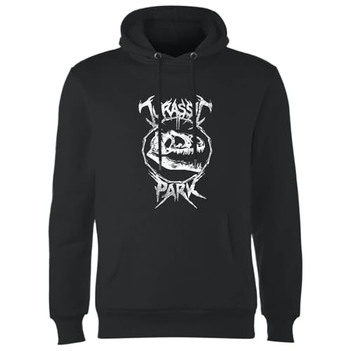 Image of Zavvi Official Jurassic Park T-Rex Bones Adults Hoodie - Black - L