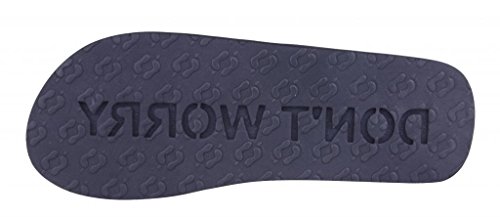 FlipSidez Womens Don't Worry BE Happy Flip Flops2