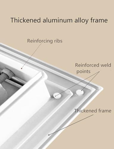 Customizable Ceiling Wall Service Door - Attic Access Panel (50x50cm/19.7x19.7) for Outdoor Kitchen & Bathroom, Easy Maintenance Hatch, Durable & Versatile Solution