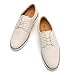 CLOWSE Men's Casual Dress Shoes Fashion Dress Sneakers Business Casual Shoes Comfortable Work Oxfords Office Walking Sneakers, Beige, 9
