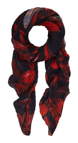 Desigual écharpe Red Revolution Rectangle Foulard Black noir