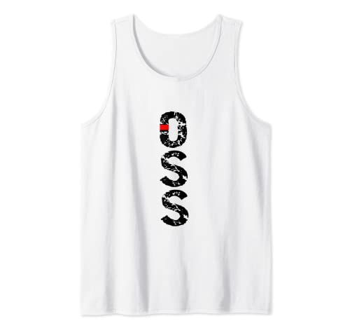 OSS Brazilian Jiu-jitsu Gift for MMA BJJ Coach Professor Tank Top