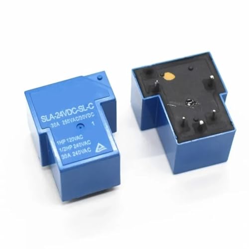 Relé SLA-24VDC-SL-C de 6 pines y 30A para conmutación eficiente en circuitos PCB de alta potencia